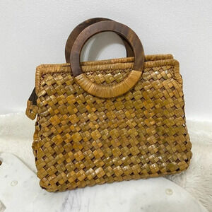 Vintage - Authentic 1970’s Woven Bag